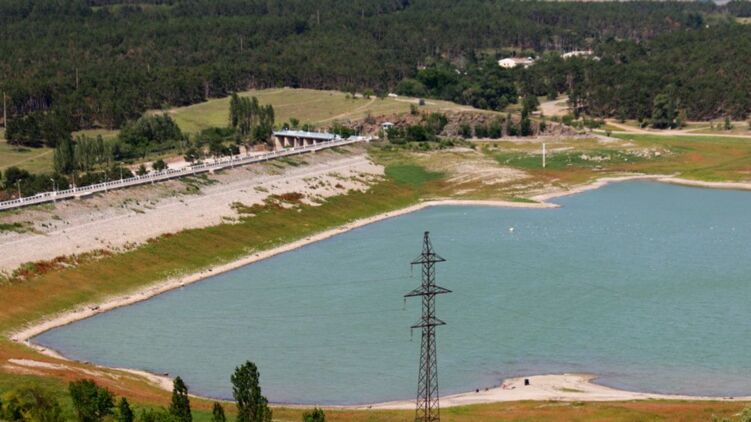 Симферопольское водохранилище. Фото 