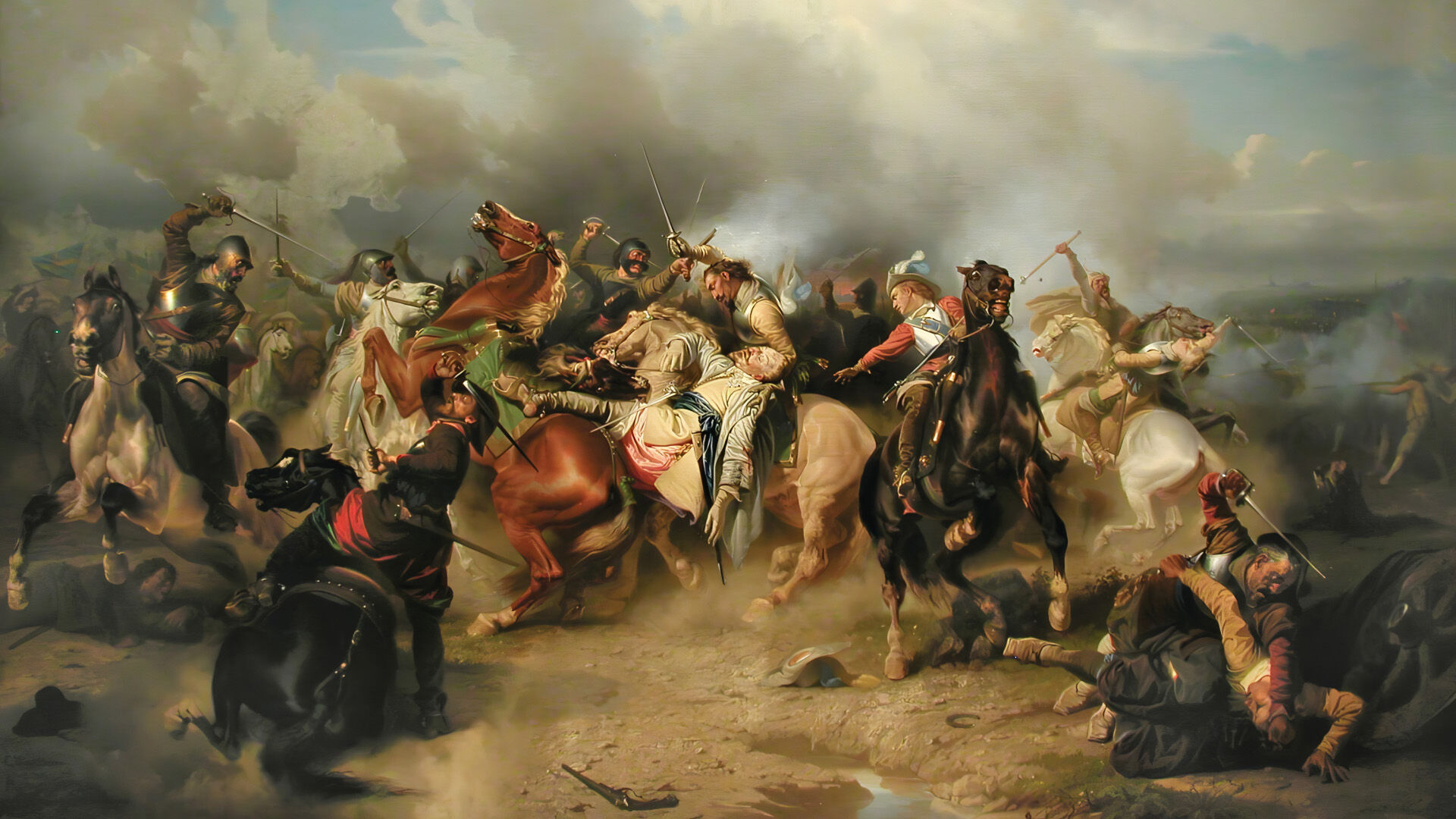 Битва при Лютцене. 1632 год
