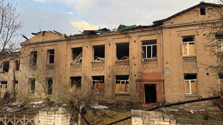 Последствия ударов по Славянску