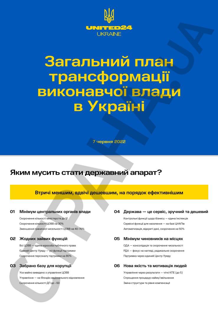 План трансформации исполнительной власти, с.1
