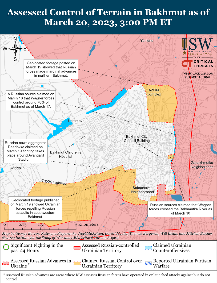 Карта бойових дій в Україні