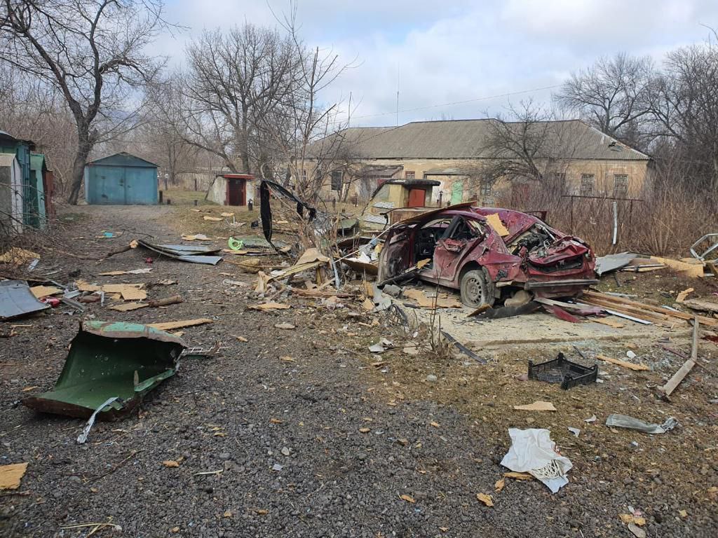 Серьезный обстрел пережило вчера Курахово