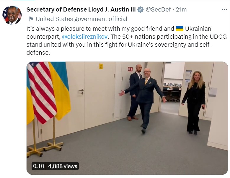 У Брюсселі починається Рамштайн, Резніков зустрівся з Остіном