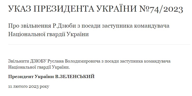 Указ Зеленского 1