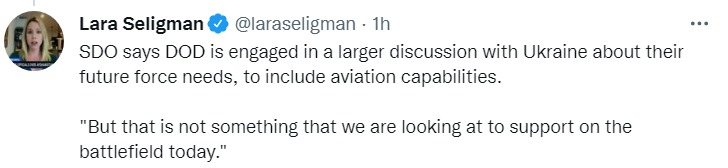 Скриншот из Твиттера Лары Селигман