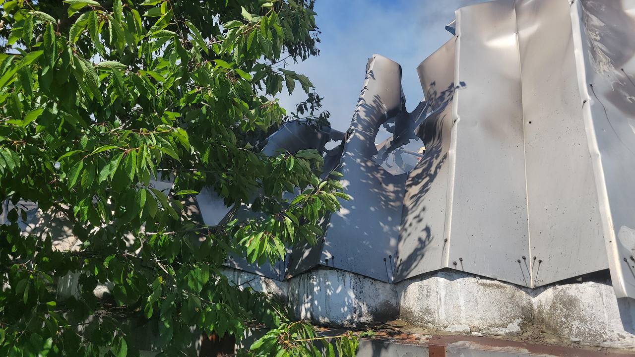 Ракетный удар по югу Украины 20 июня