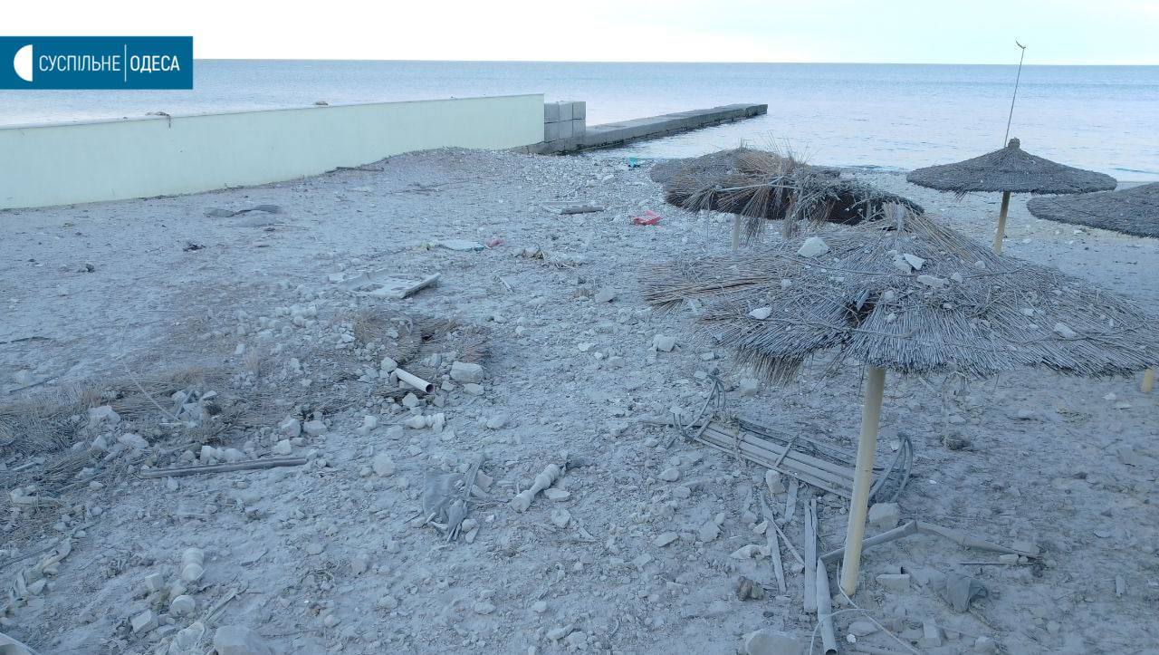 Одессу обстреляли с моря