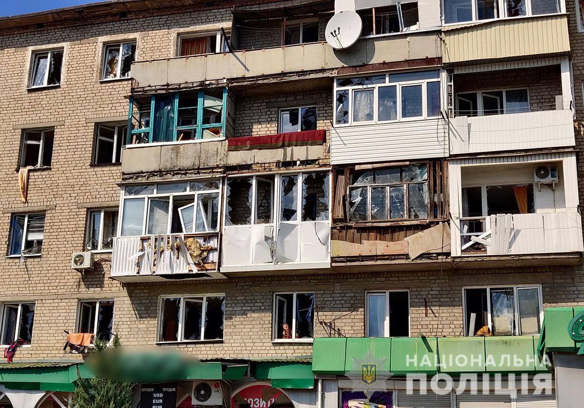 Последствия обстрела Бахмута