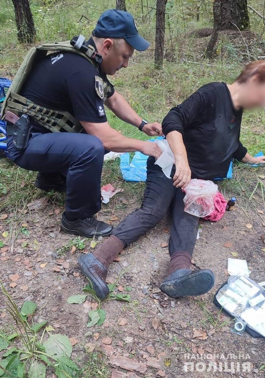 Под Черниговом женщина подорвалась на растяжке