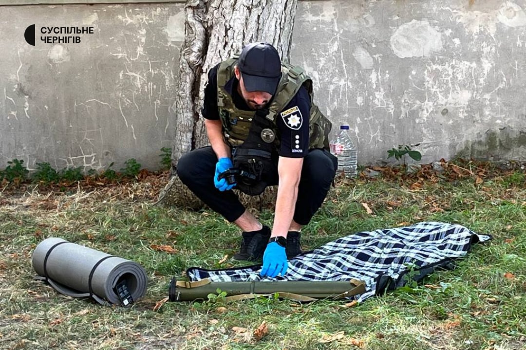 На выставке сработал ручной гранатомет