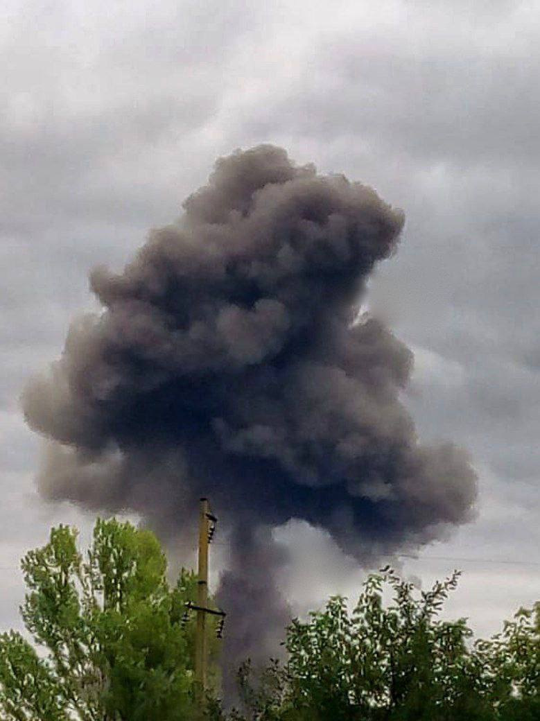 В Балаклее мощный взрыв