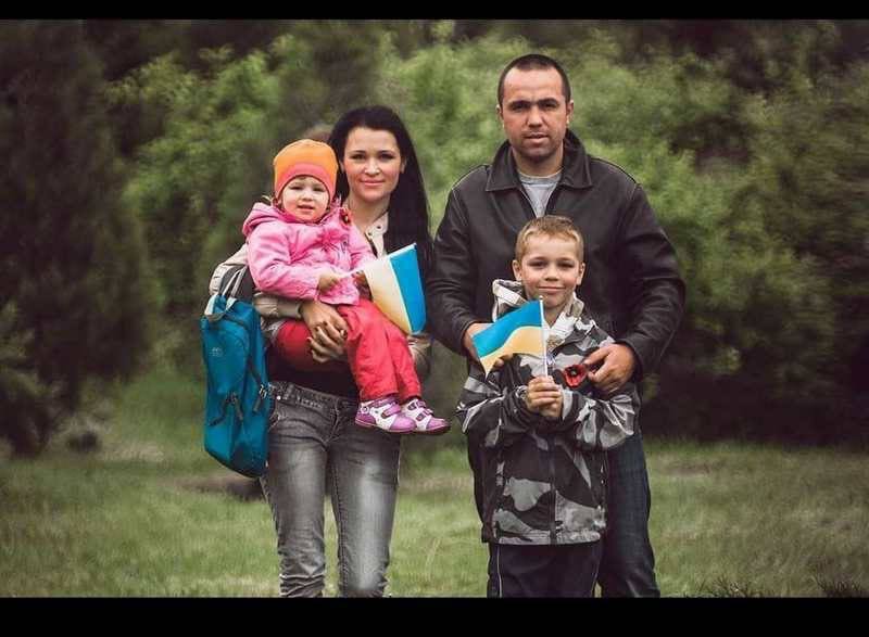 Сергей Сова и его семья