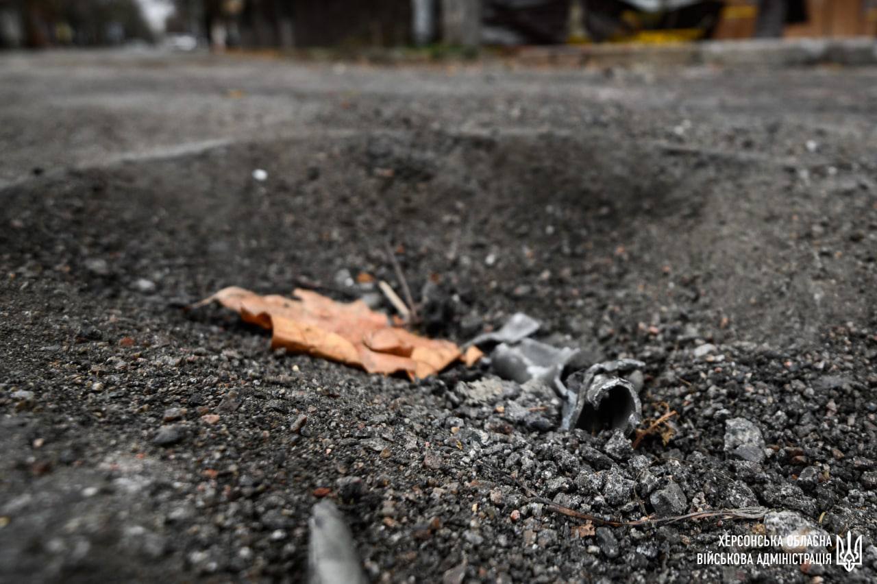 обстрел Херсона 30 ноября