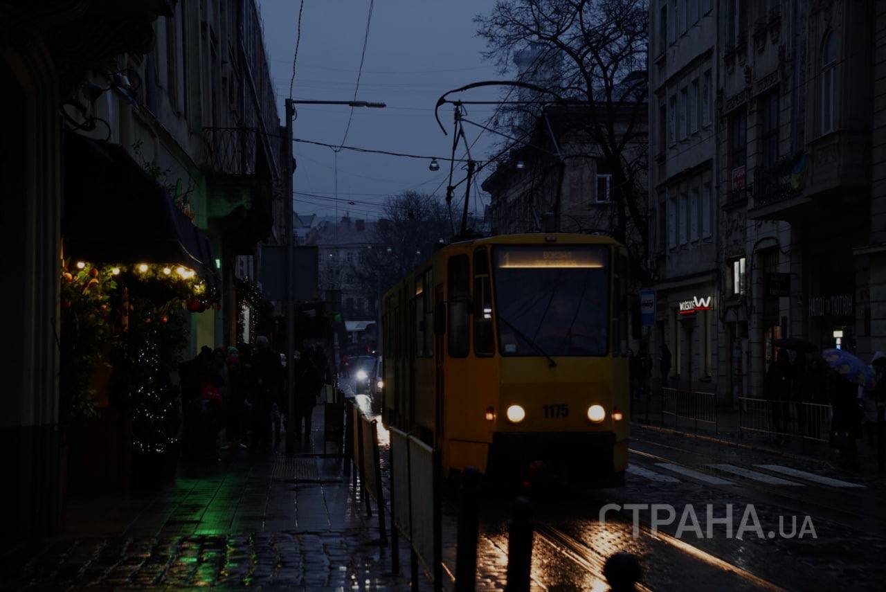 Блэкаут во Львове