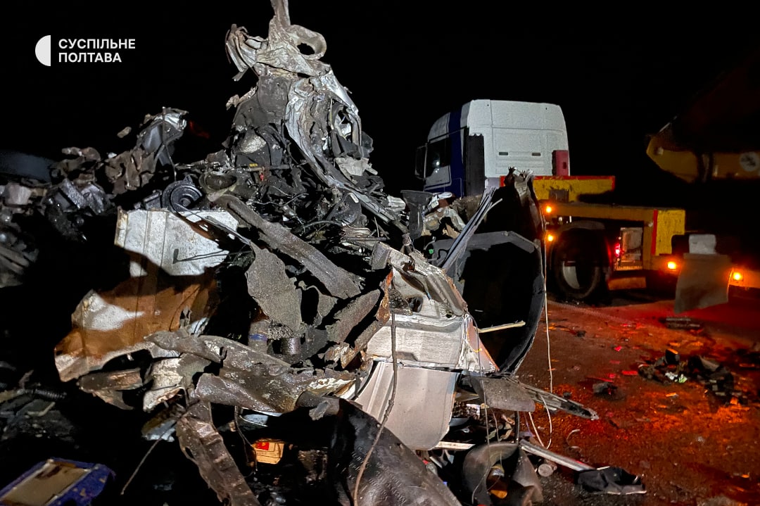 Наслідки смертельної ДТП у Полтавській області