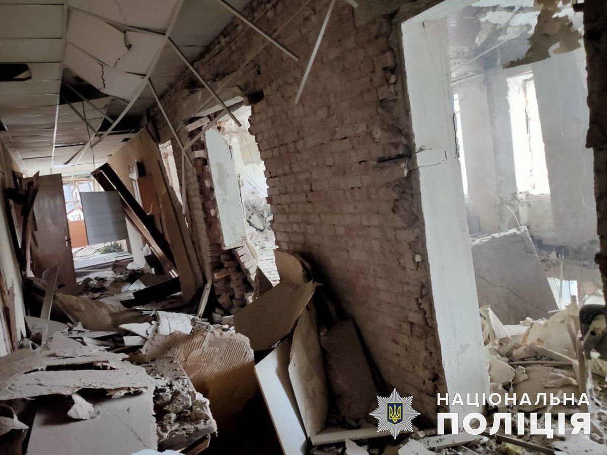 Руины горсовета Бахмута, фото 1