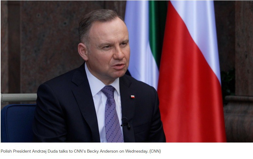 Дуда назвал уничтожение "Северных потоков" полезным для Европы