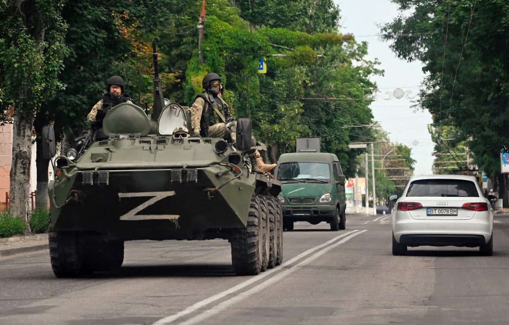 Оккупированный Херсон фотографии