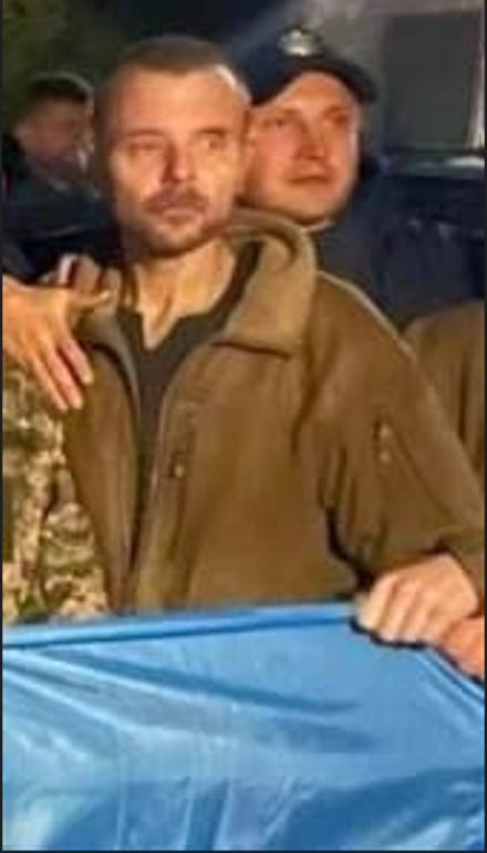 Михаил Вершинин после освобождения из плена