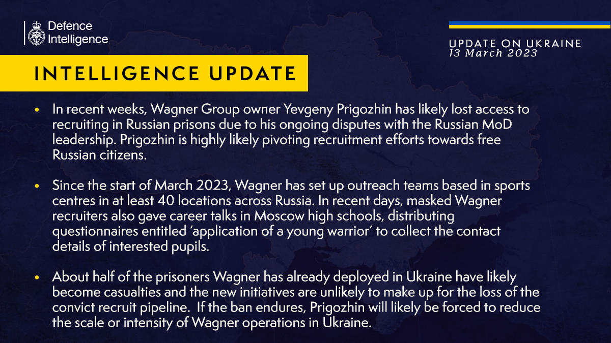 Розвідка Британії розповіла про втрати вагнерівців у війні