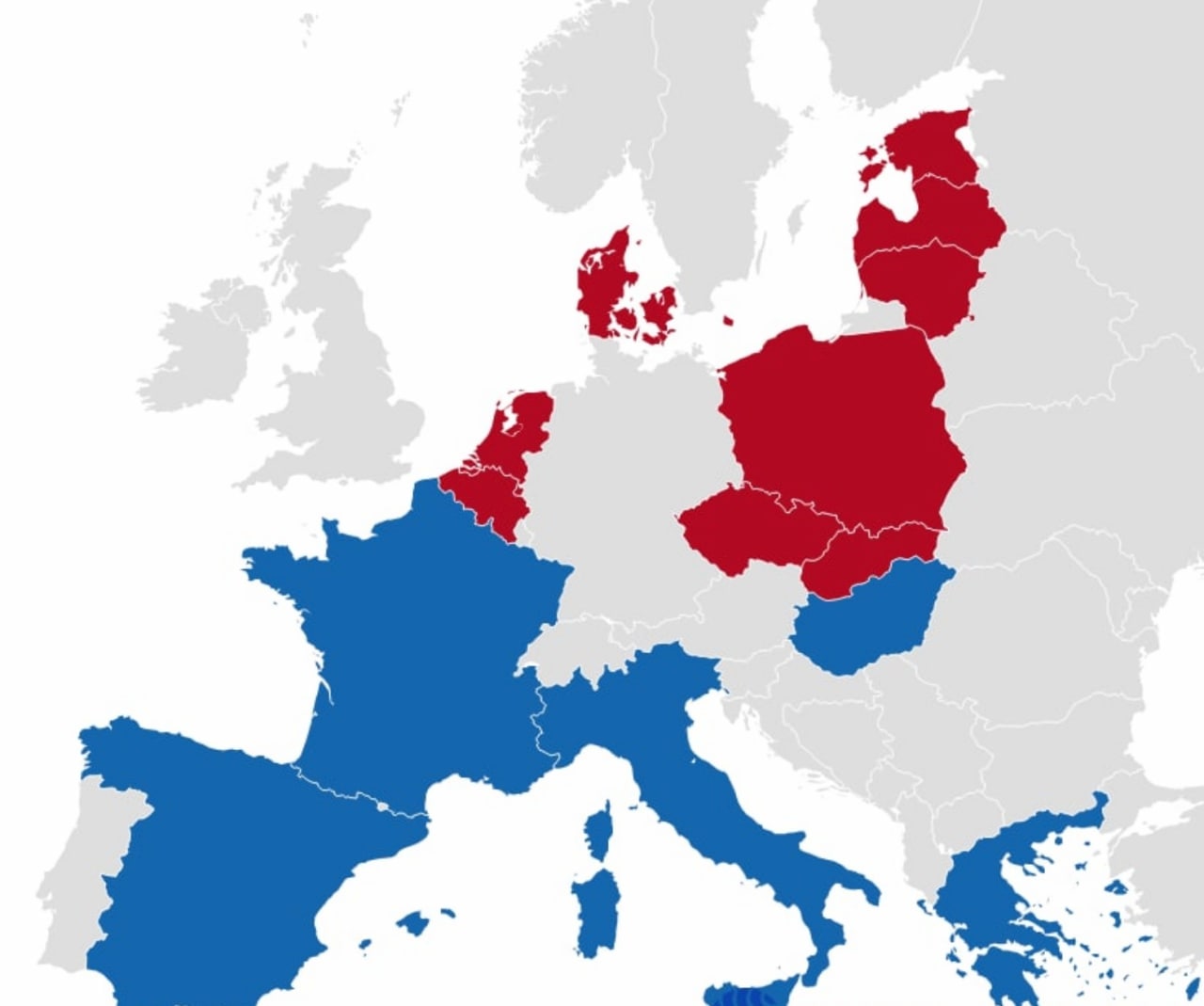 Латвия, Литва, Эстония, Польша, Чехия, Словакия, Дания, Бельгия и Нидерланды теперь не принимают от россиян документы на оформление туристических виз