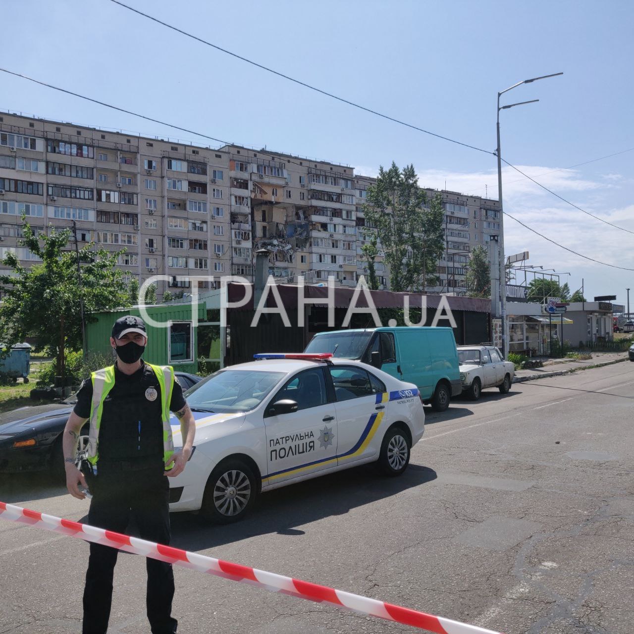 взрыв на Позняках