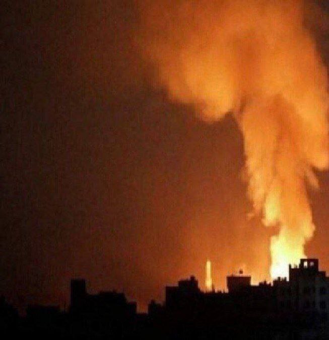 Фото пожежі в Ємені. Джерело - Телеграм