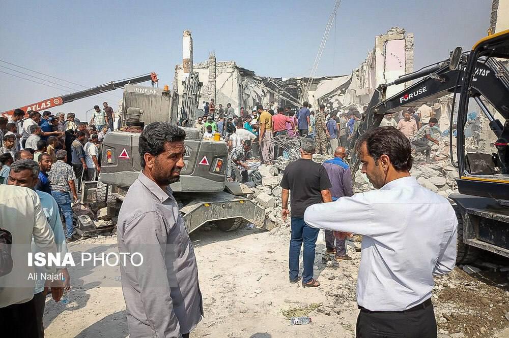 Фото (2) разрушенной школы в Иране. Источник &ndash; Телеграм