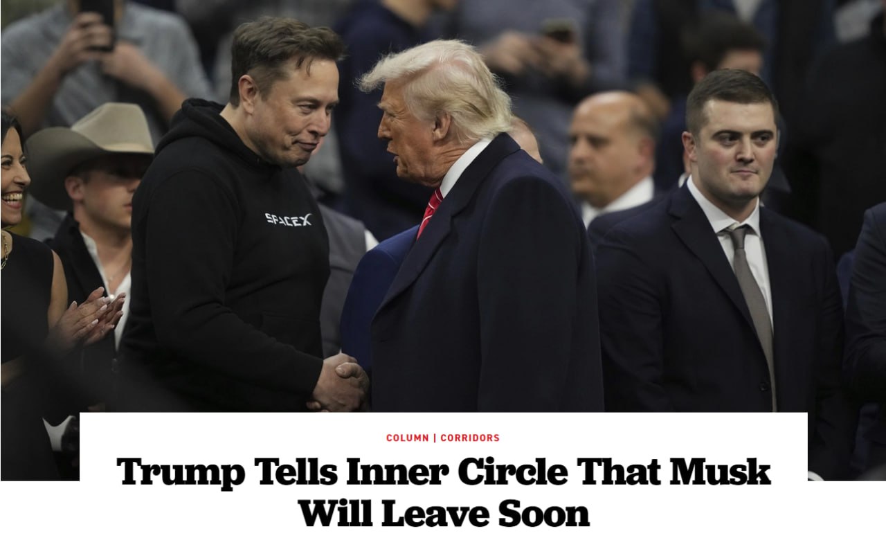 Знімок заголовка на politico.com