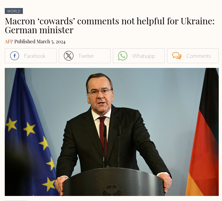 Снимок заголовка на brecorder.com