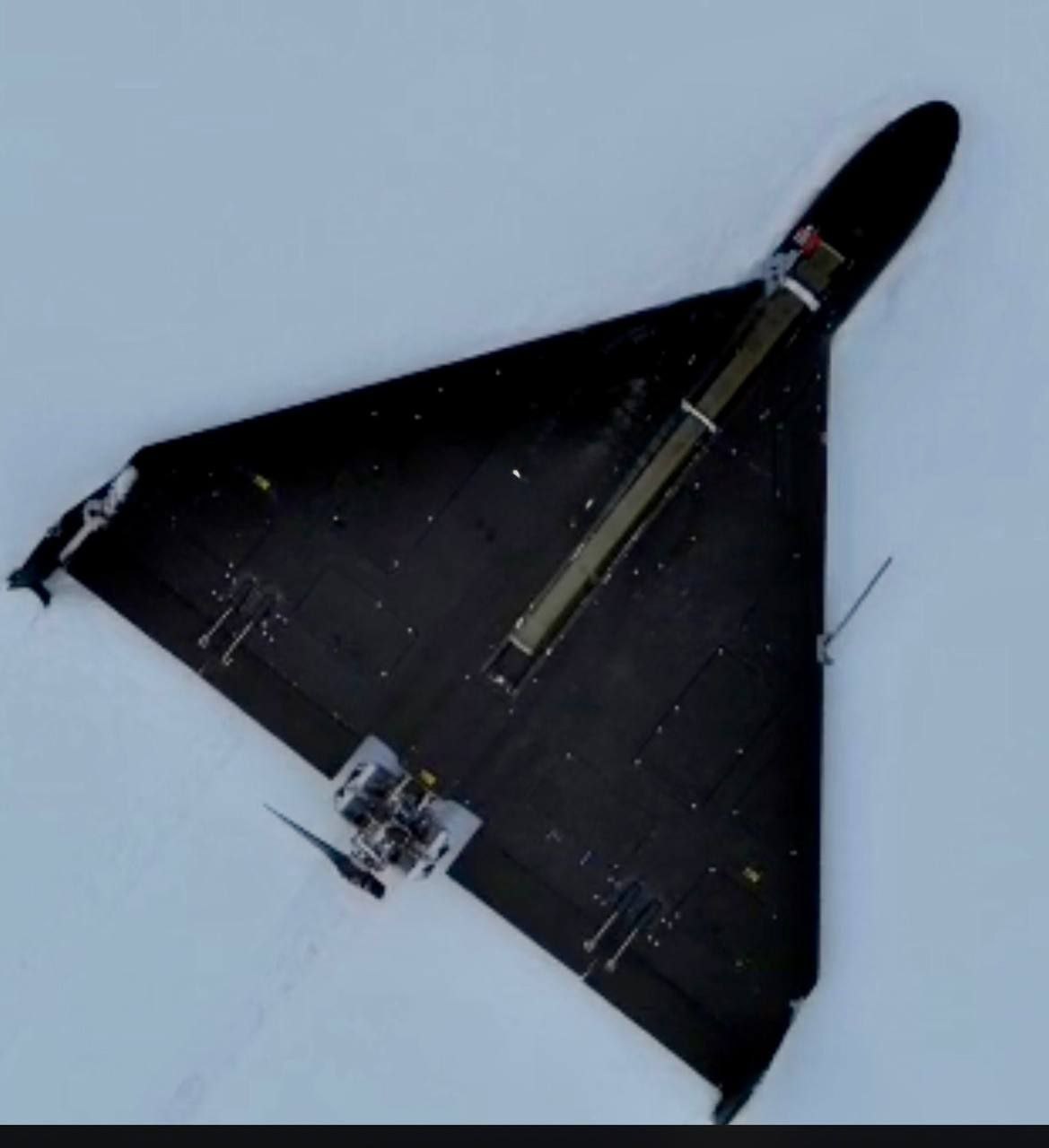 Фото дрона із встановленим переносним ЗРК. Джерело - Телеграм